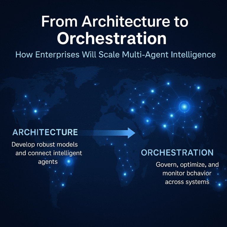 From Architecture to Orchestration: How Enterprises Will Scale Multi-Agent Intelligence