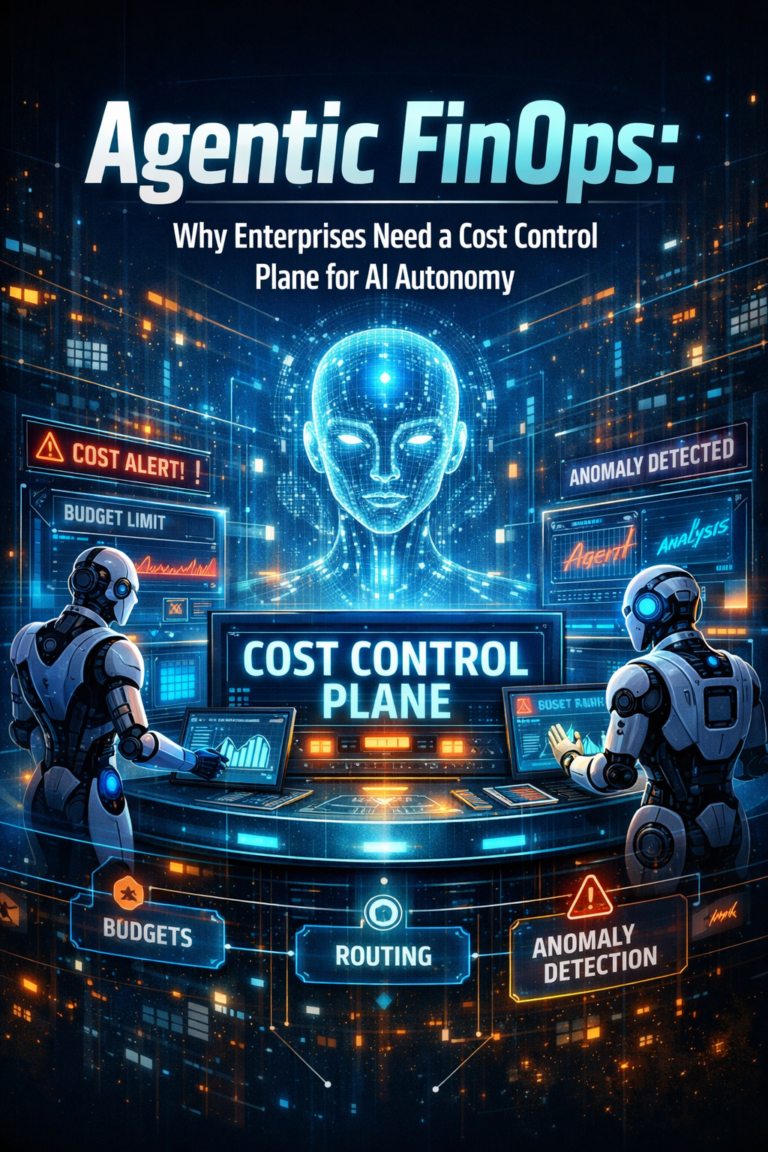 Agentic FinOps: Why Enterprises Need a Cost Control Plane for AI Autonomy