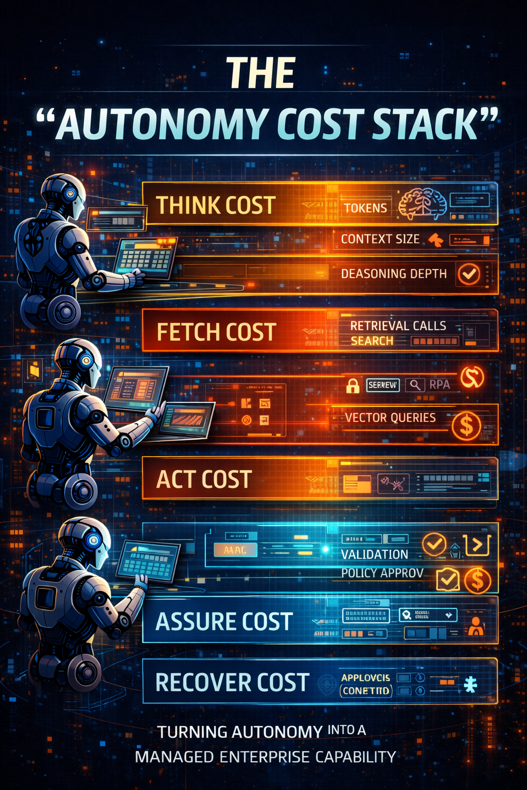the “Autonomy Cost Stack”