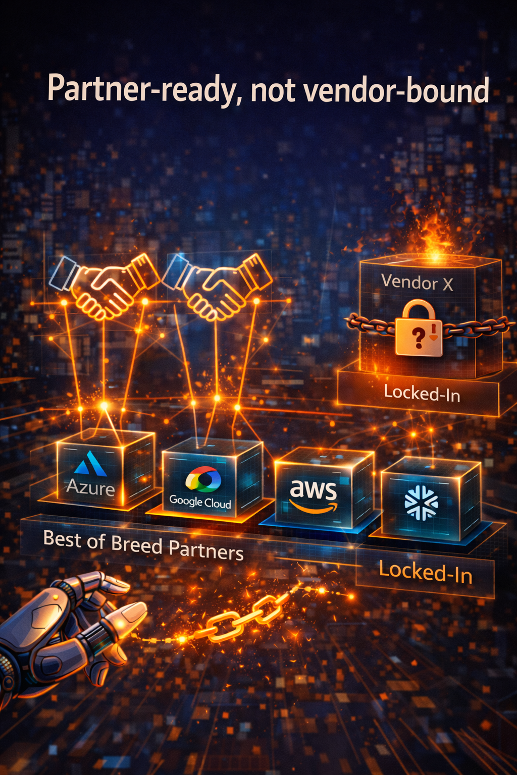 Partner-ready, not vendor-bound