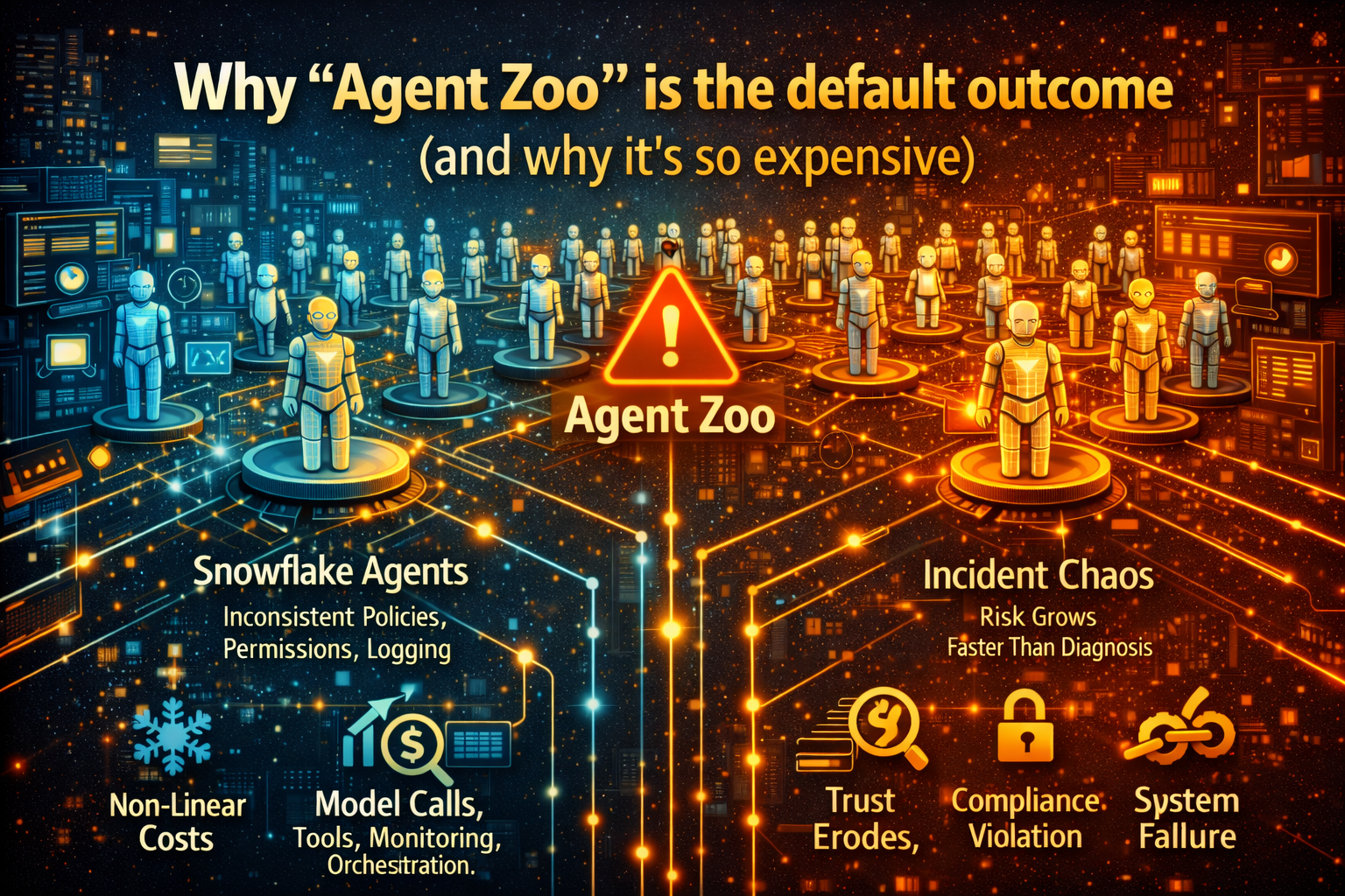 Why “Agent Zoo” is the default outcome