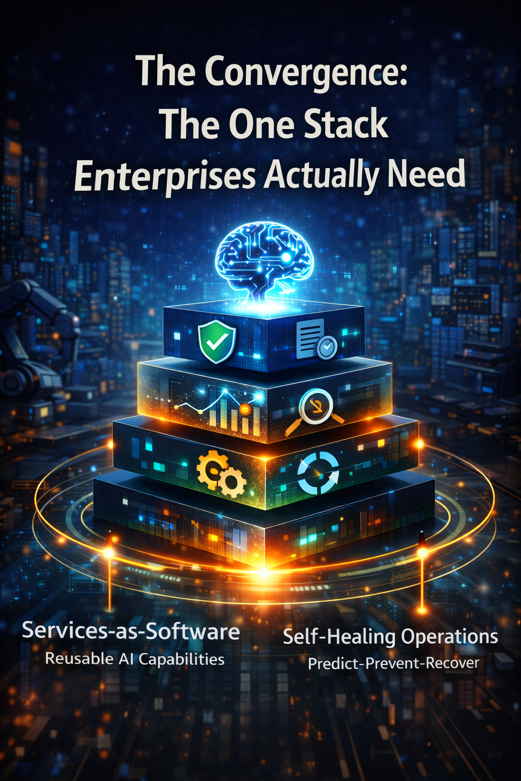 The convergence: the one stack enterprises actually need