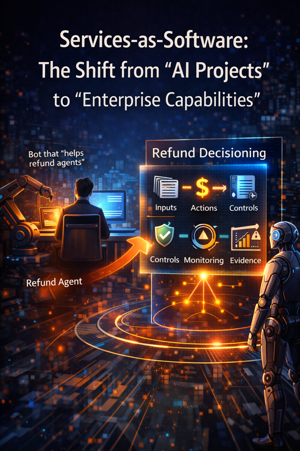Services-as-software: the shift from “AI projects” to “enterprise capabilities”