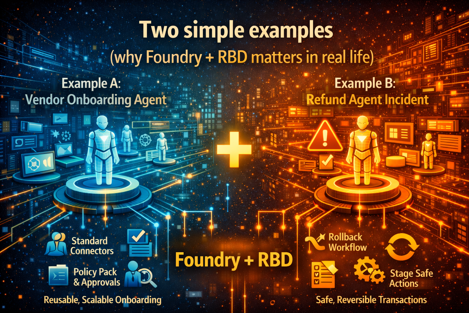 Two simple examples (why Foundry + RBD matters in real life)