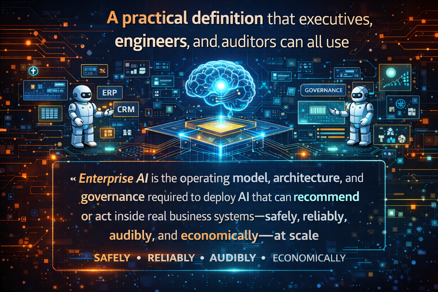 A practical definition that executives, engineers, and auditors can all use