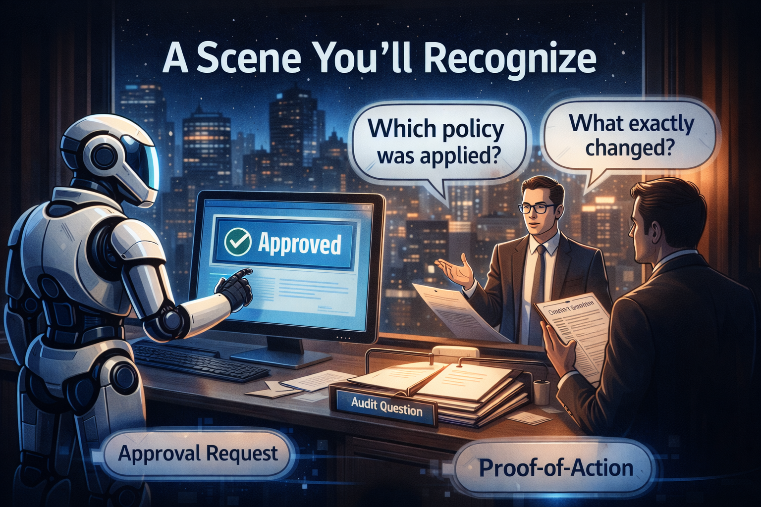 A scene you’ll recognize