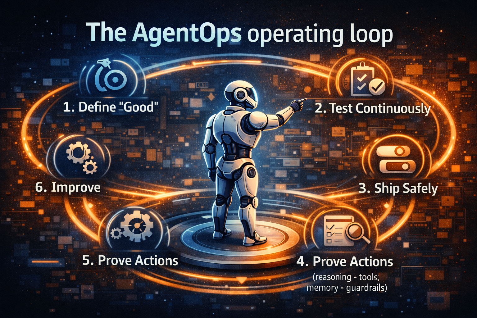 The AgentOps operating loop