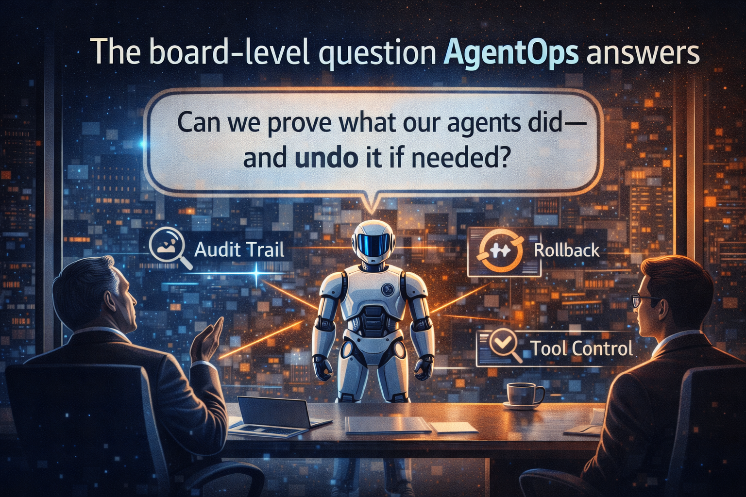 The board-level question AgentOps answers