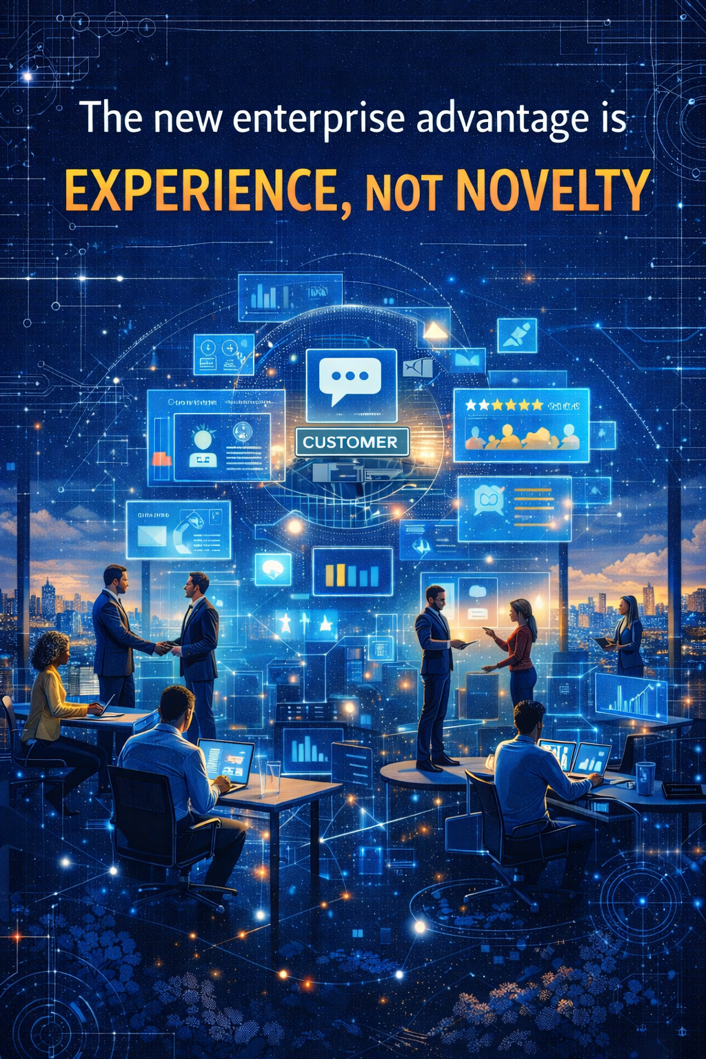 The new enterprise advantage is experience, not novelty
