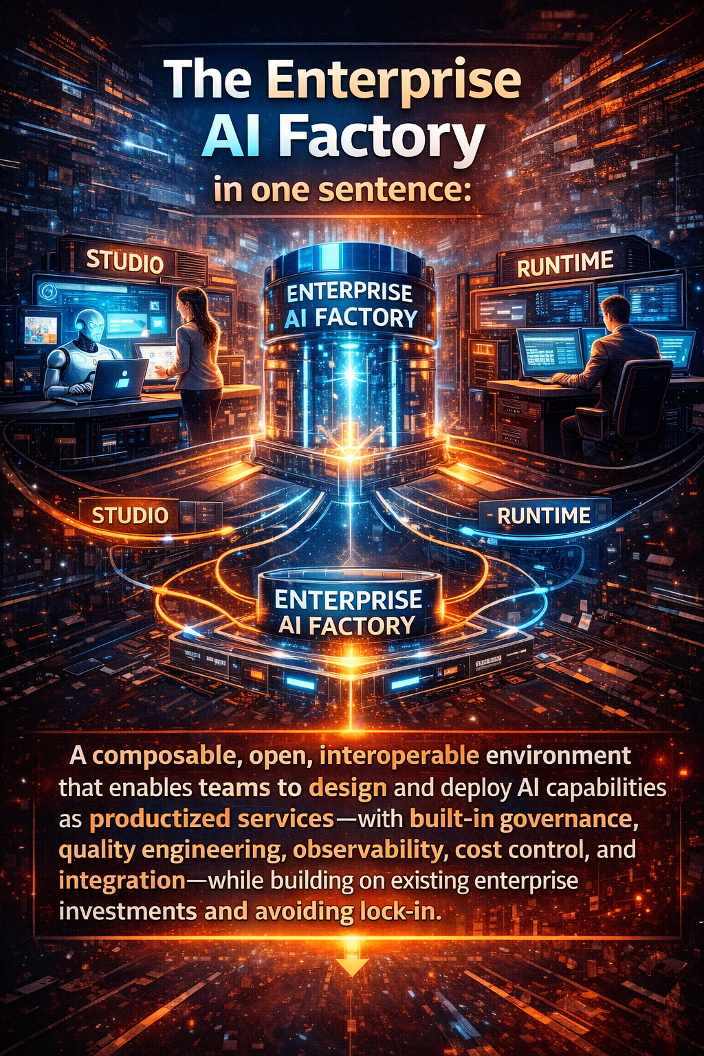 The Enterprise AI Factory in one sentence