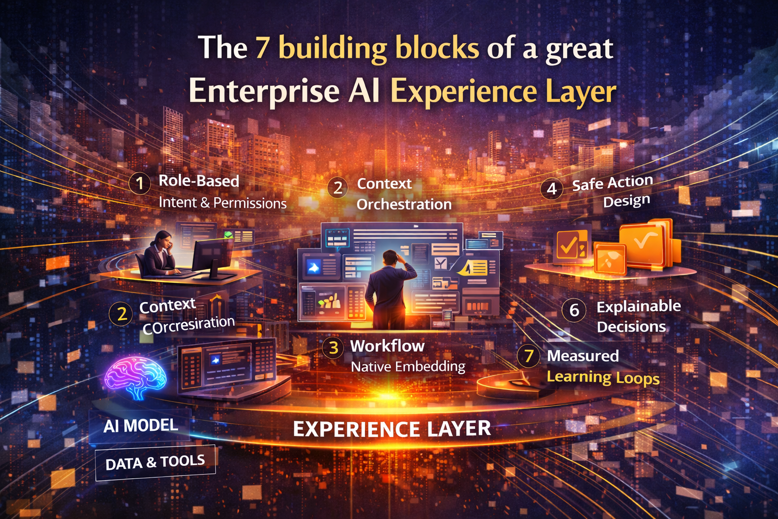 The 7 building blocks of a great Enterprise AI Experience Layer