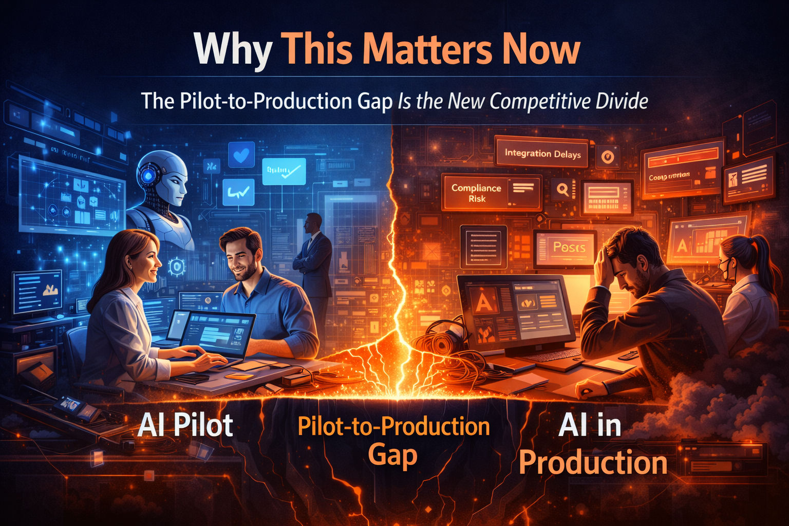 Why This Matters Now: The Pilot-to-Production Gap Is the New Competitive Divide