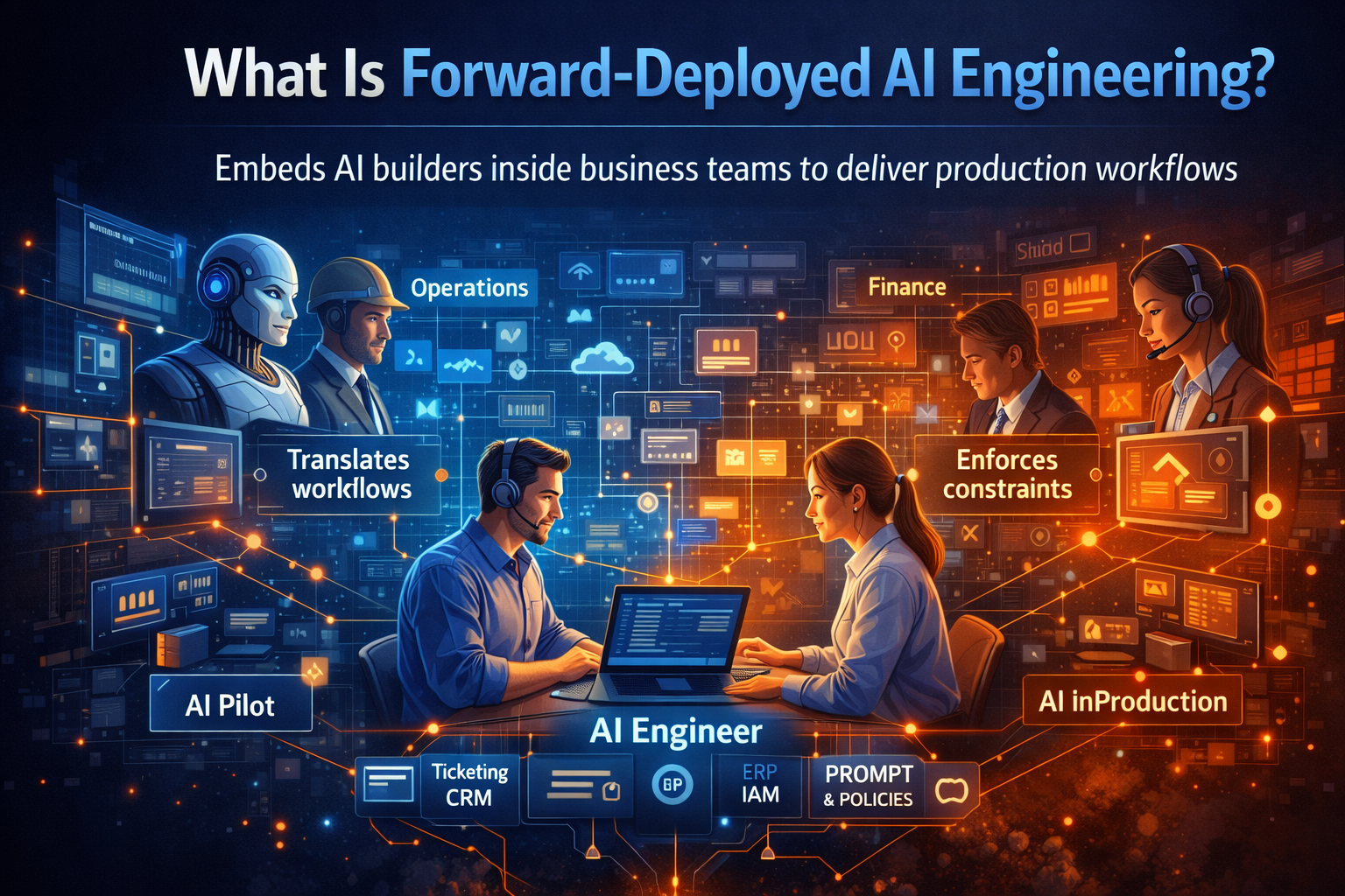 What Is Forward-Deployed AI Engineering?
