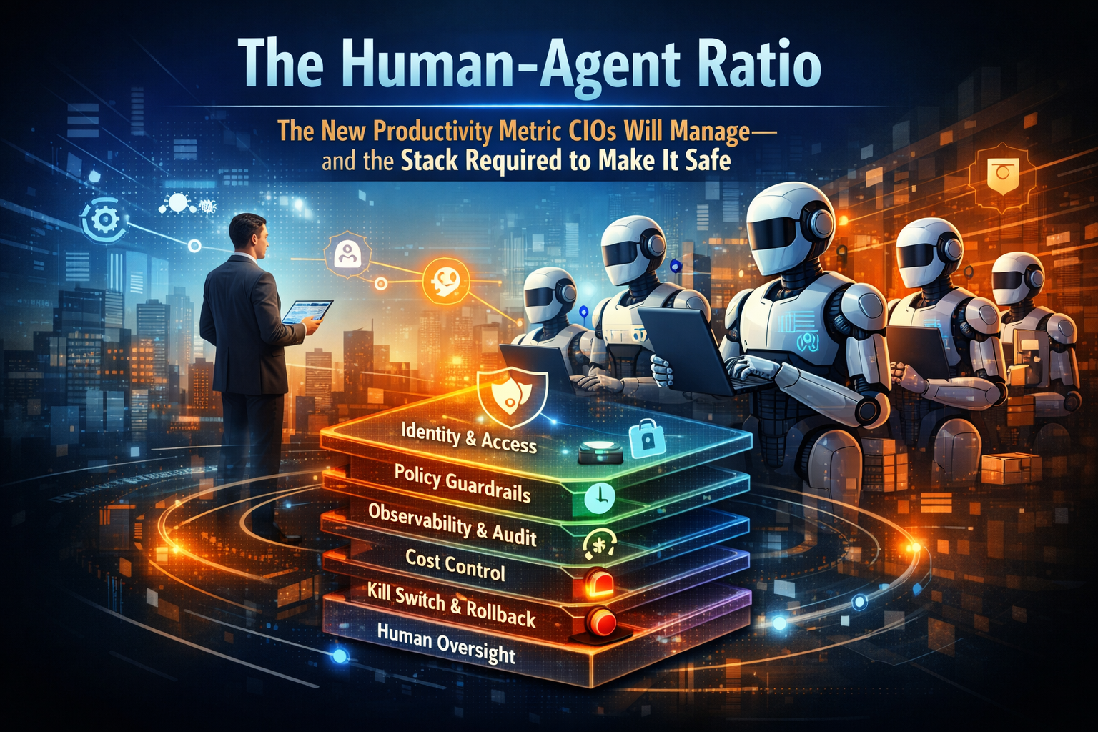 What is the Human–Agent Ratio?