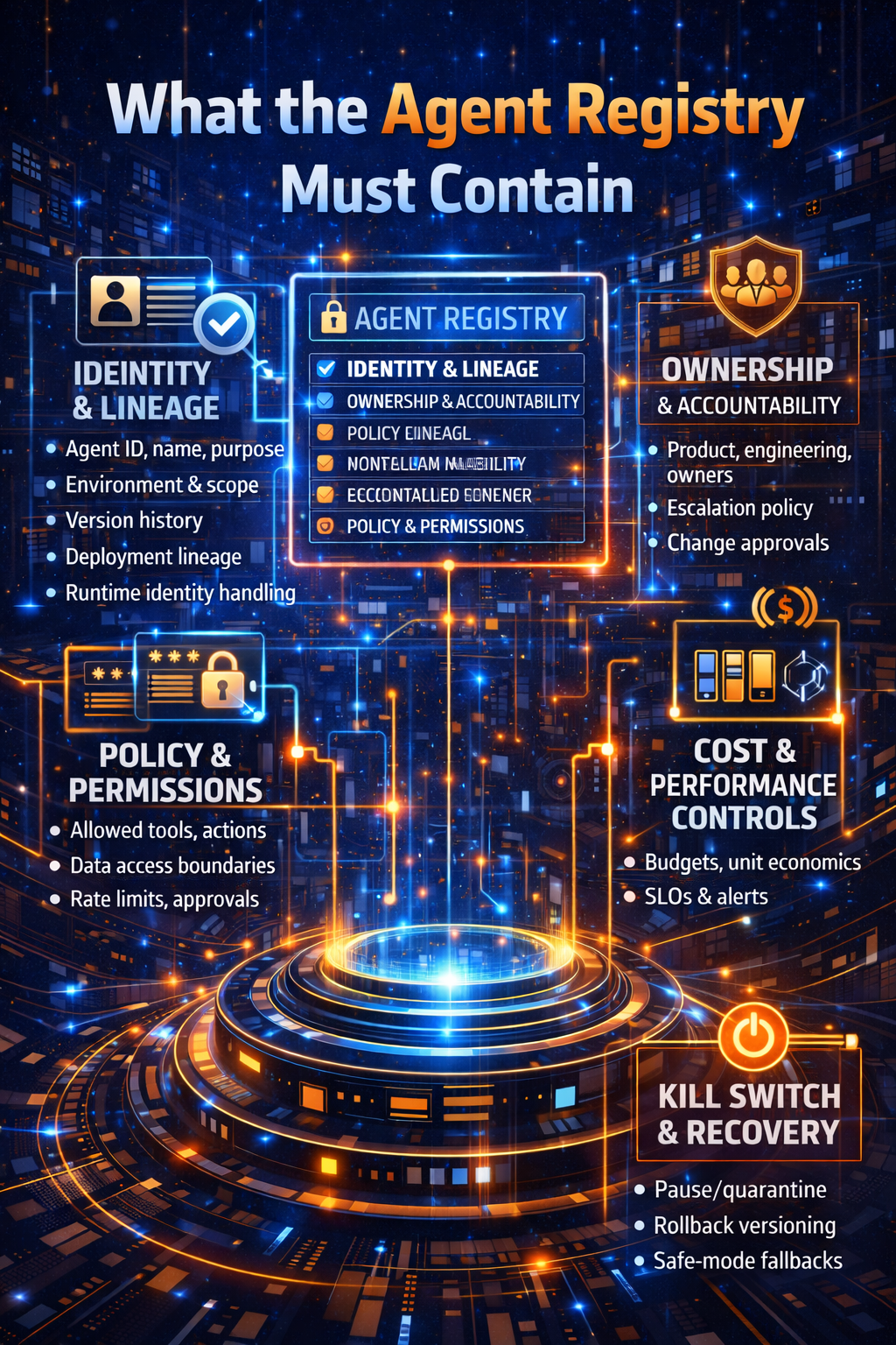 Agent permissions and policy enforcement