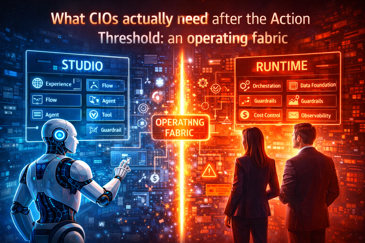 What CIOs actually need after the Action Threshold: an operating fabric