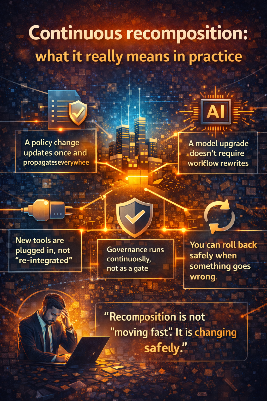 Continuous recomposition: what it really means in practice