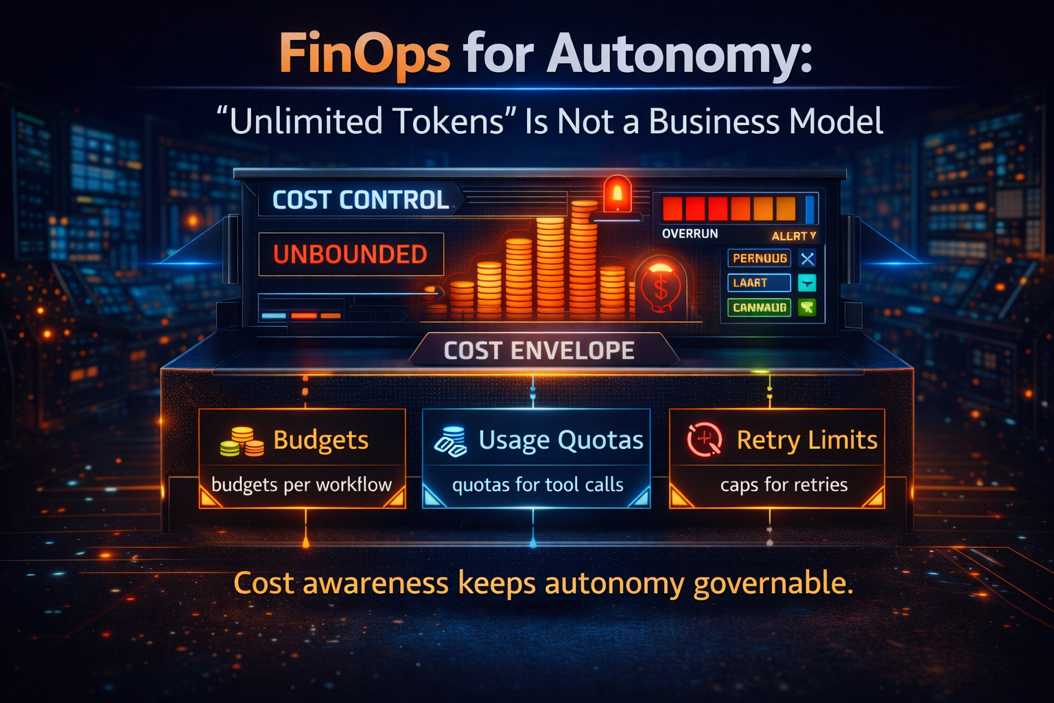 FinOps for Autonomy: “Unlimited Tokens” Is Not a Business Model