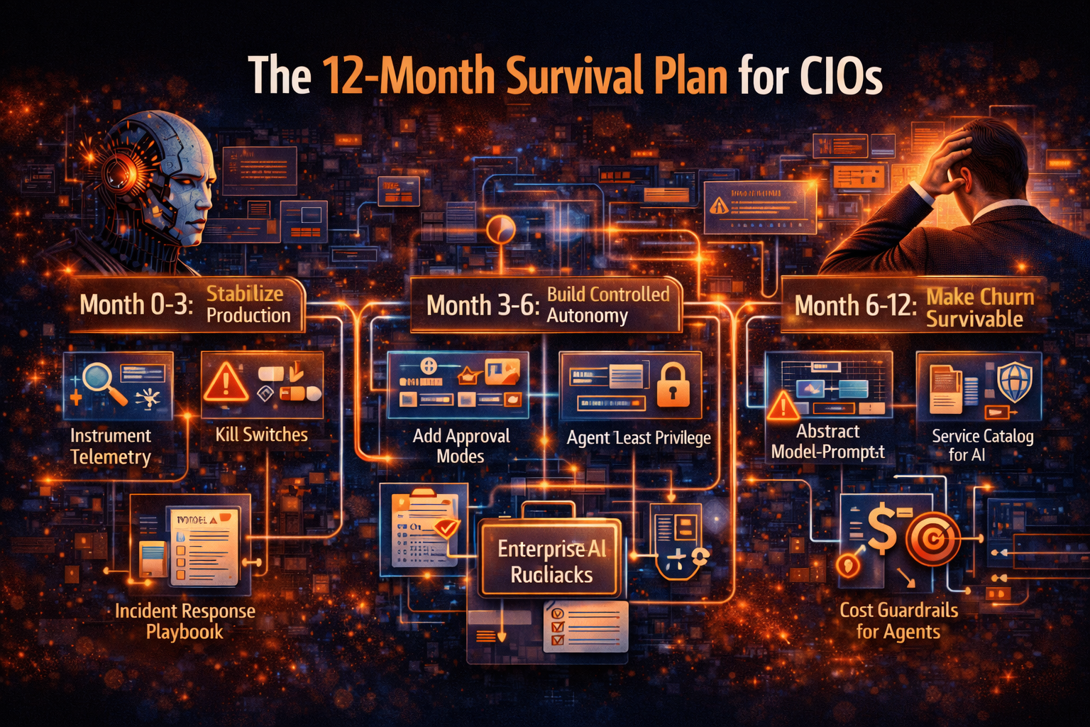 The 12-month survival plan for CIOs