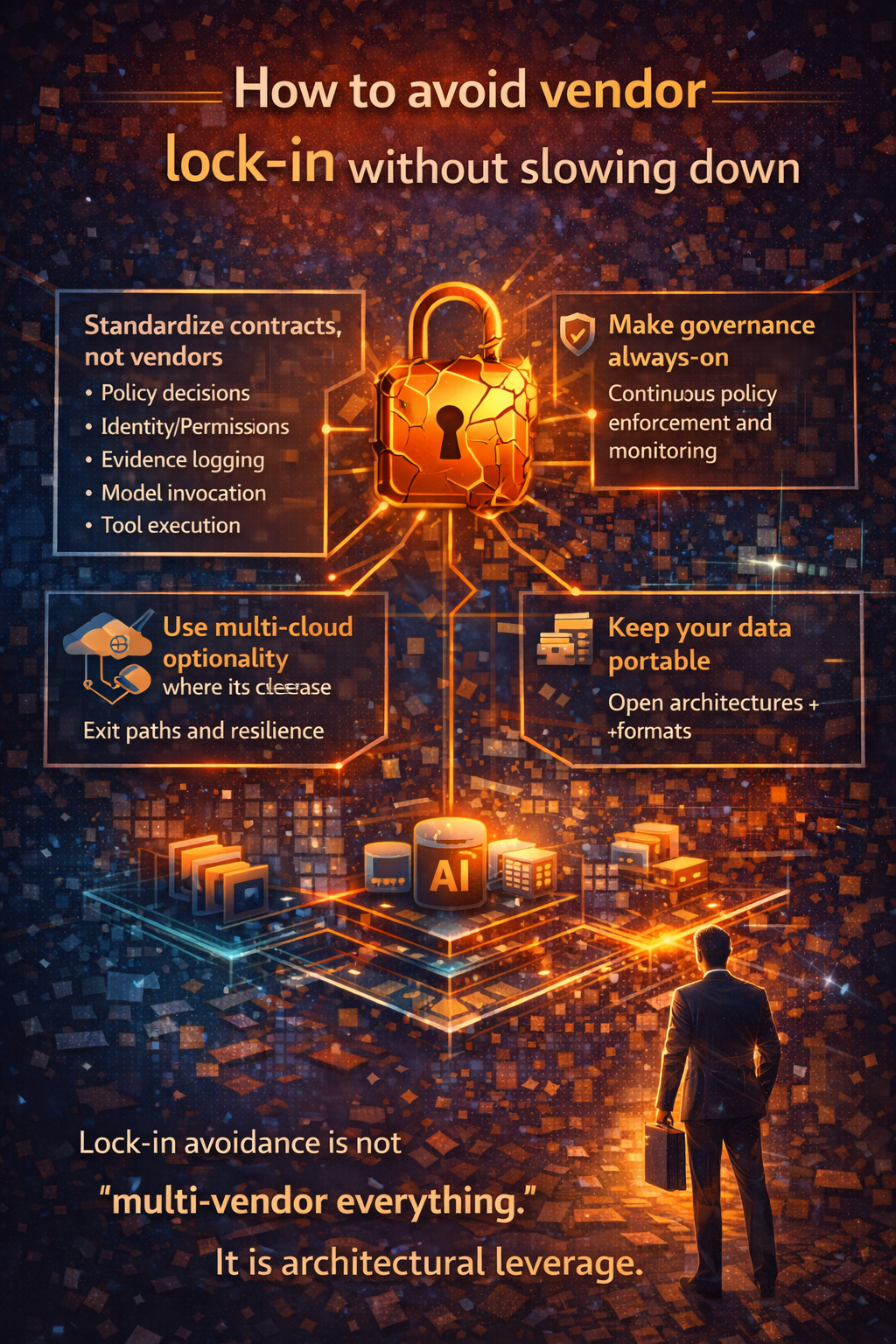 How to avoid vendor lock-in without slowing down