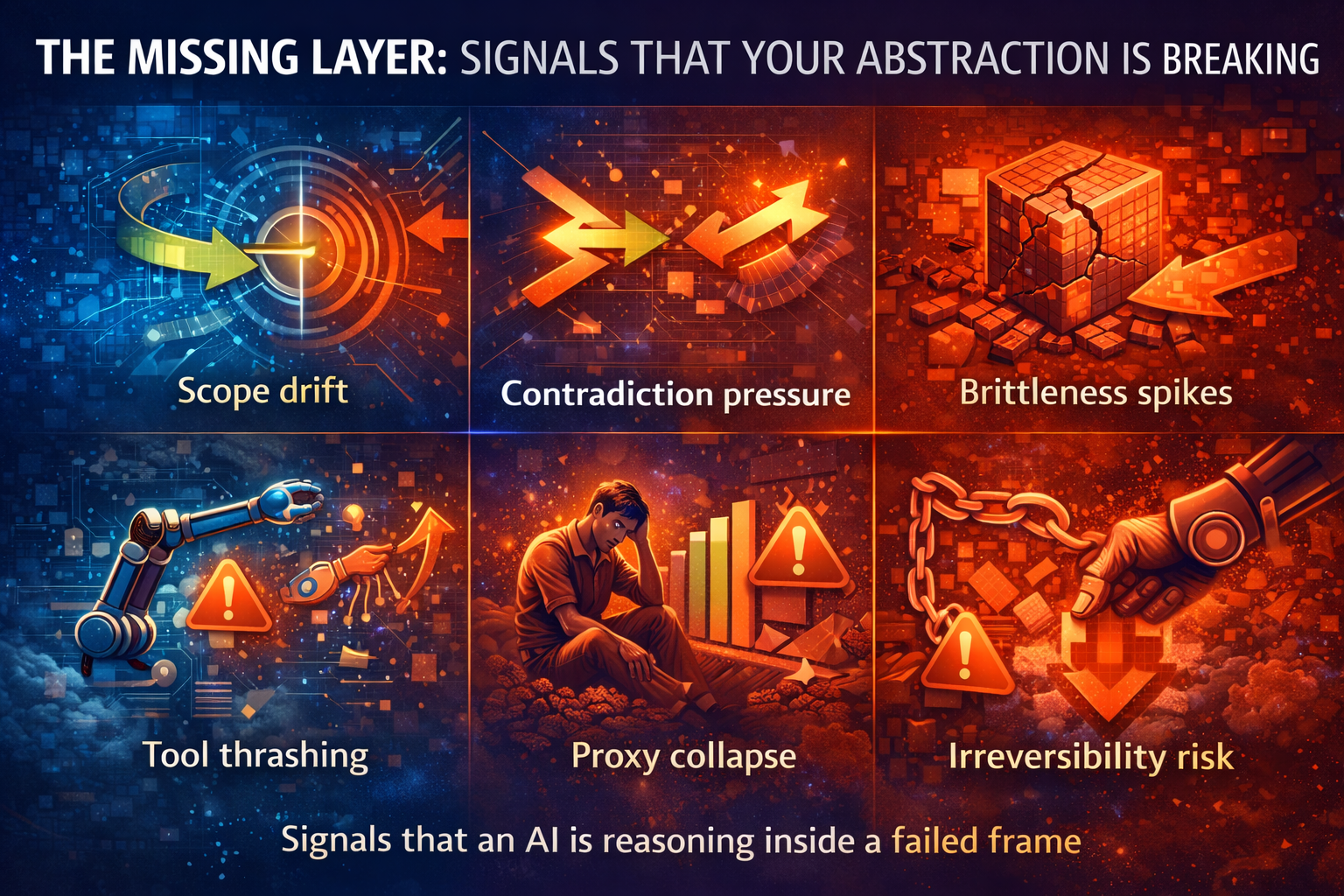 The missing layer: signals that your abstraction is breaking