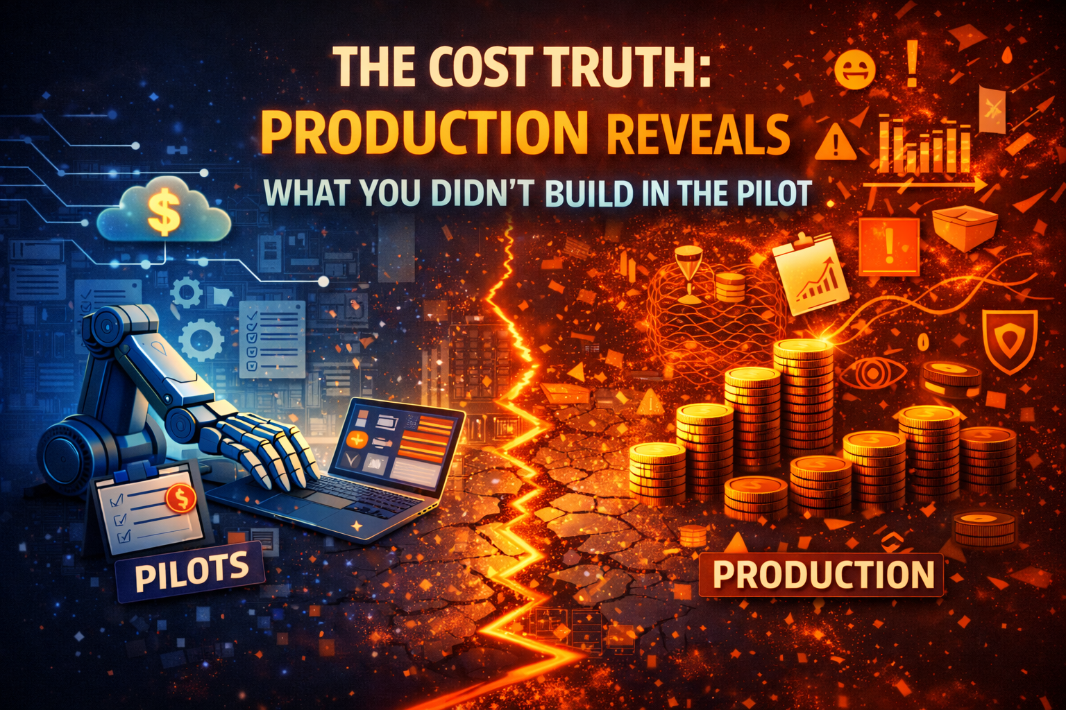 The cost truth: production reveals what you didn’t build in the pilot