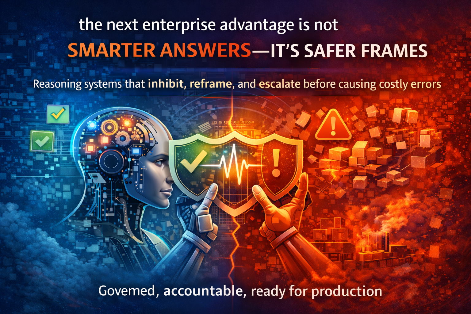 the next enterprise advantage is not smarter answers—it’s safer frames