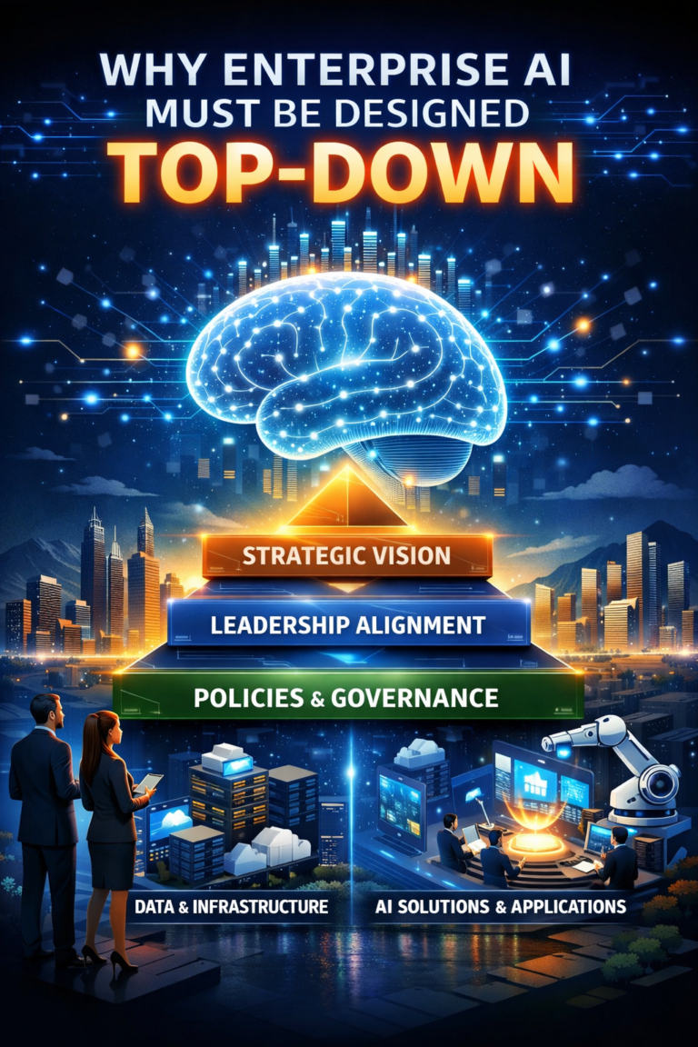 Why Enterprise AI Must Be Designed Top-Down