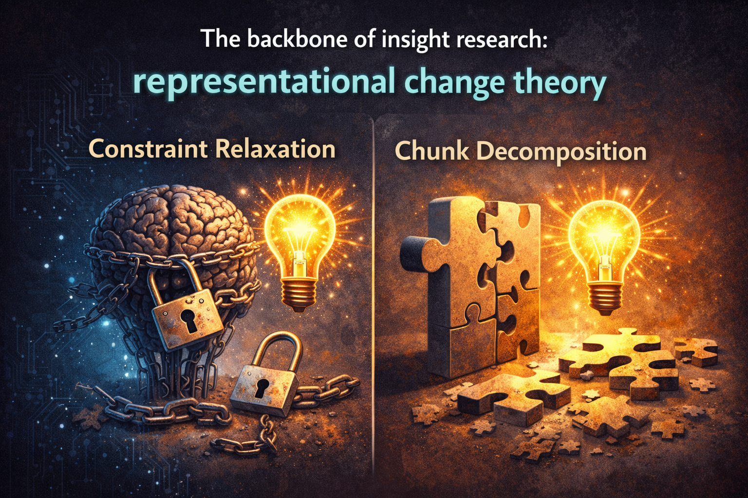The backbone of insight research: representational change theory