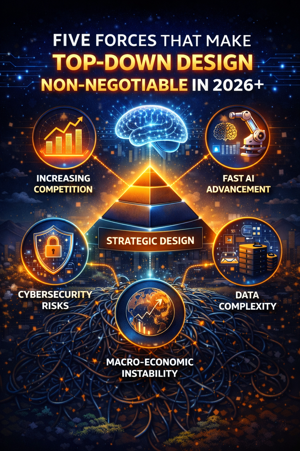 Five forces that make top-down design non-negotiable in 2026+