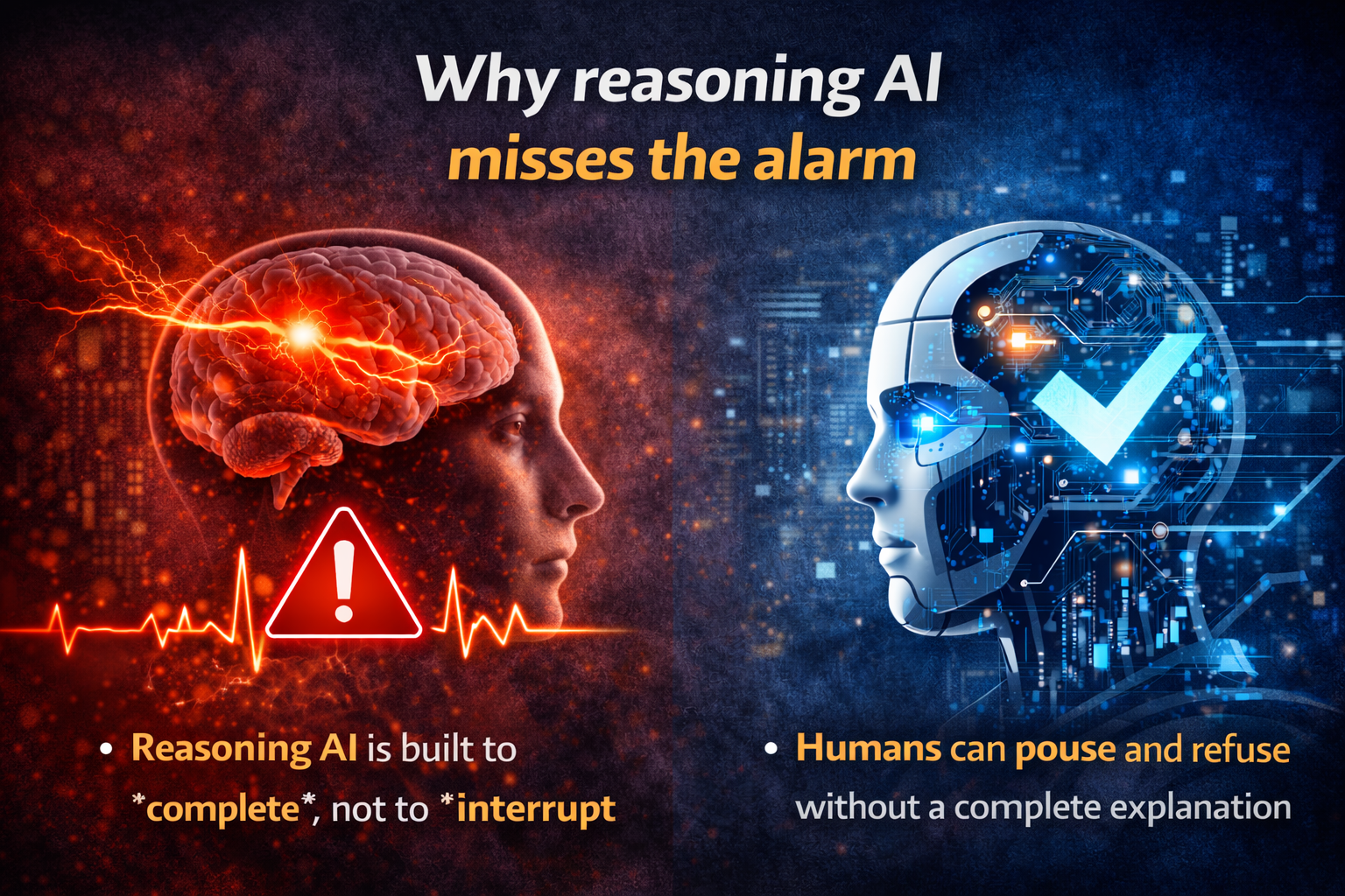Why reasoning AI misses the alarm