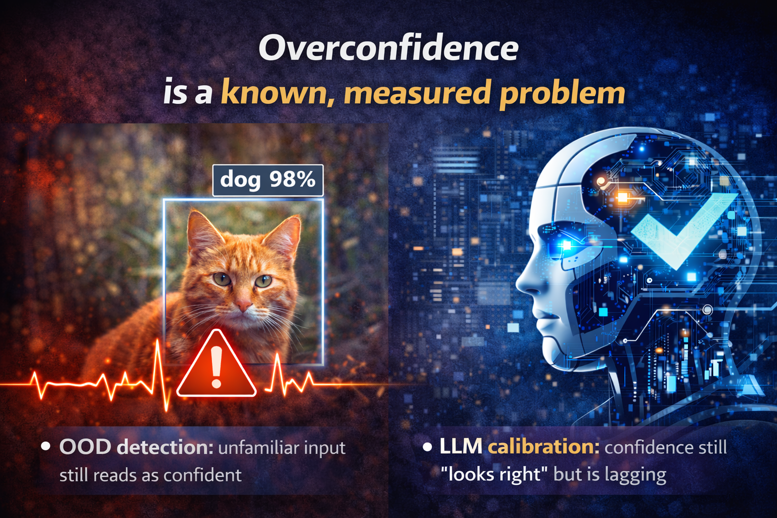 Overconfidence is a known, measured problem