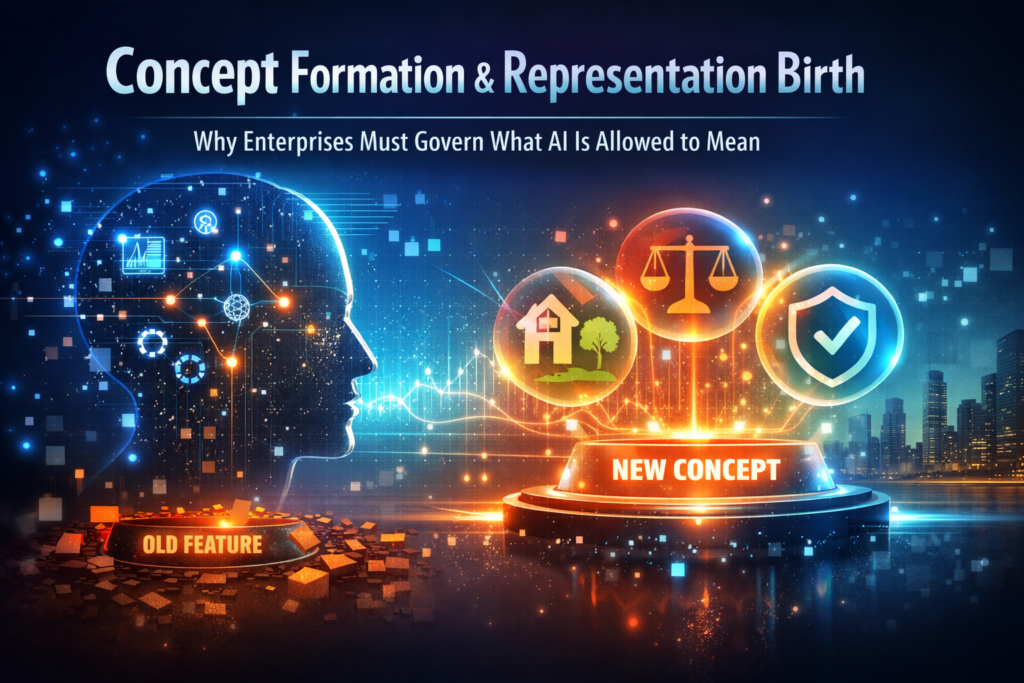Concept Formation in AI: Why Enterprises Must Govern Meaning - Raktim Singh