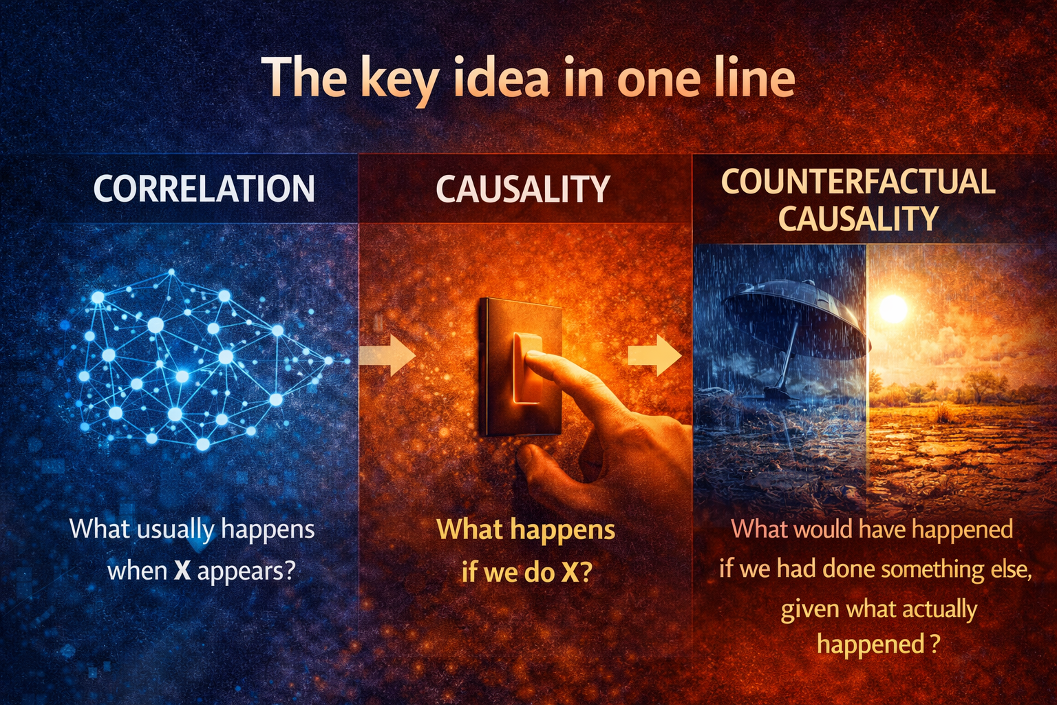 The key idea in one line