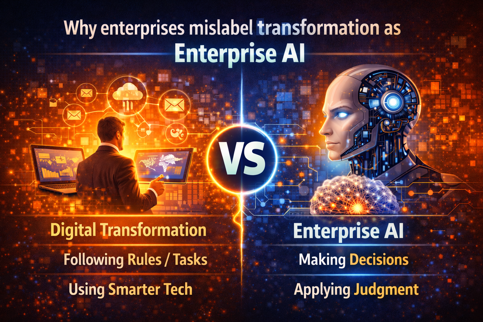 Why enterprises mislabel transformation as Enterprise AI