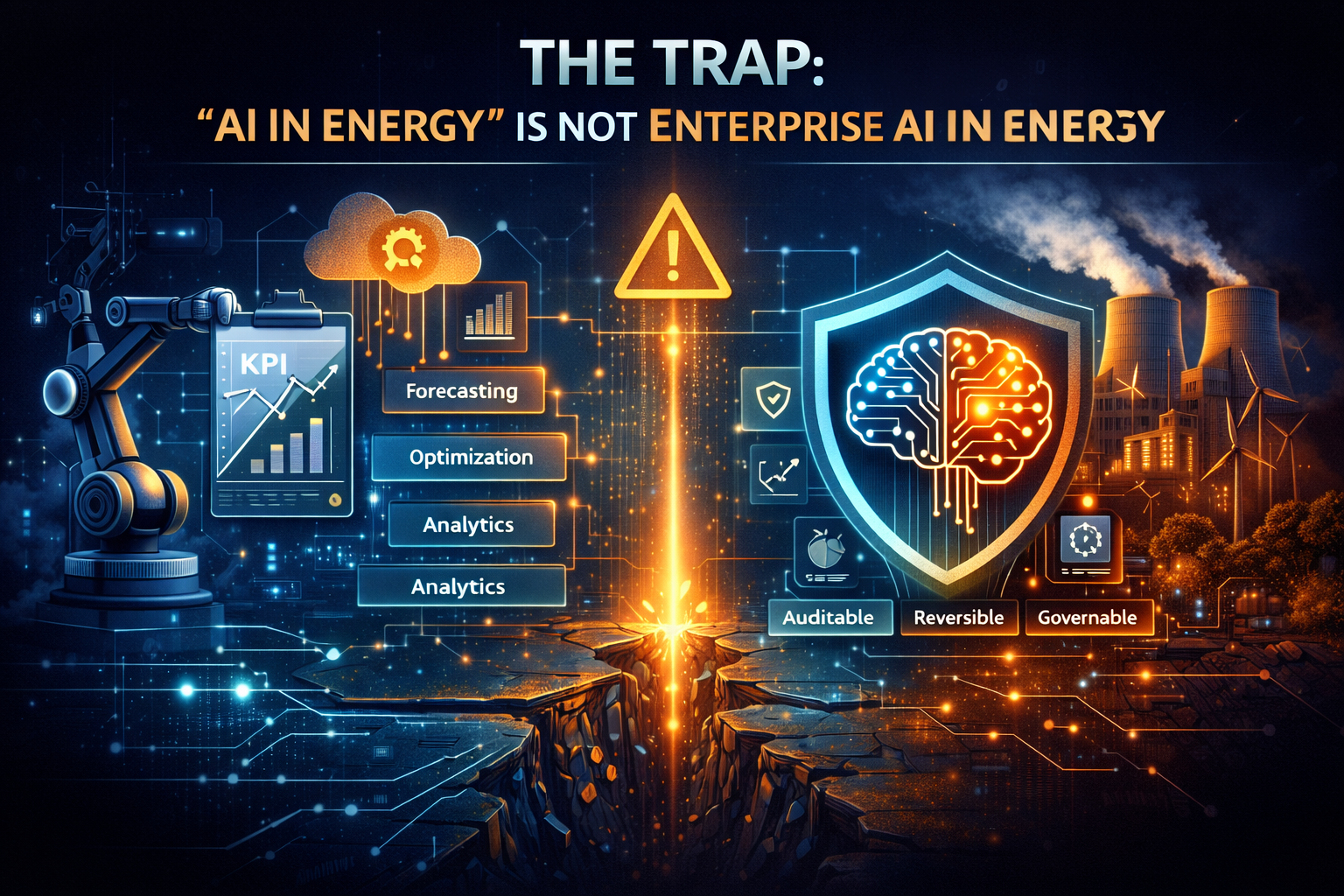 The trap: “AI in energy” is not Enterprise AI in energy