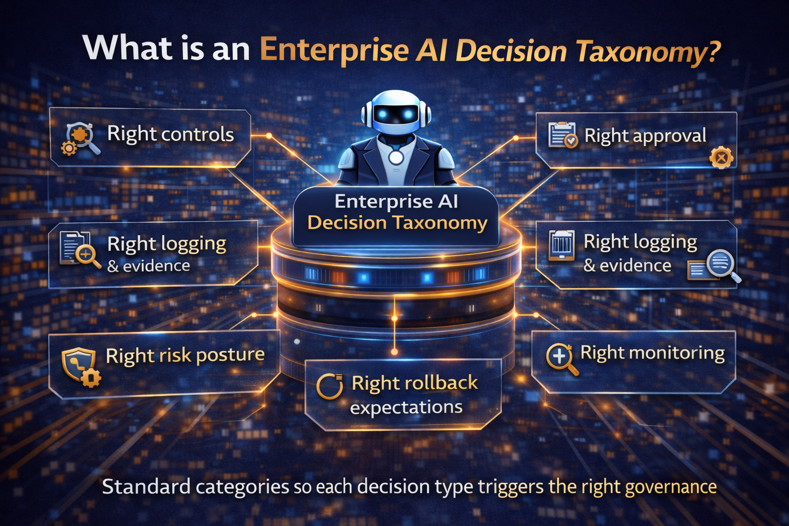What is an Enterprise AI Decision Taxonomy?