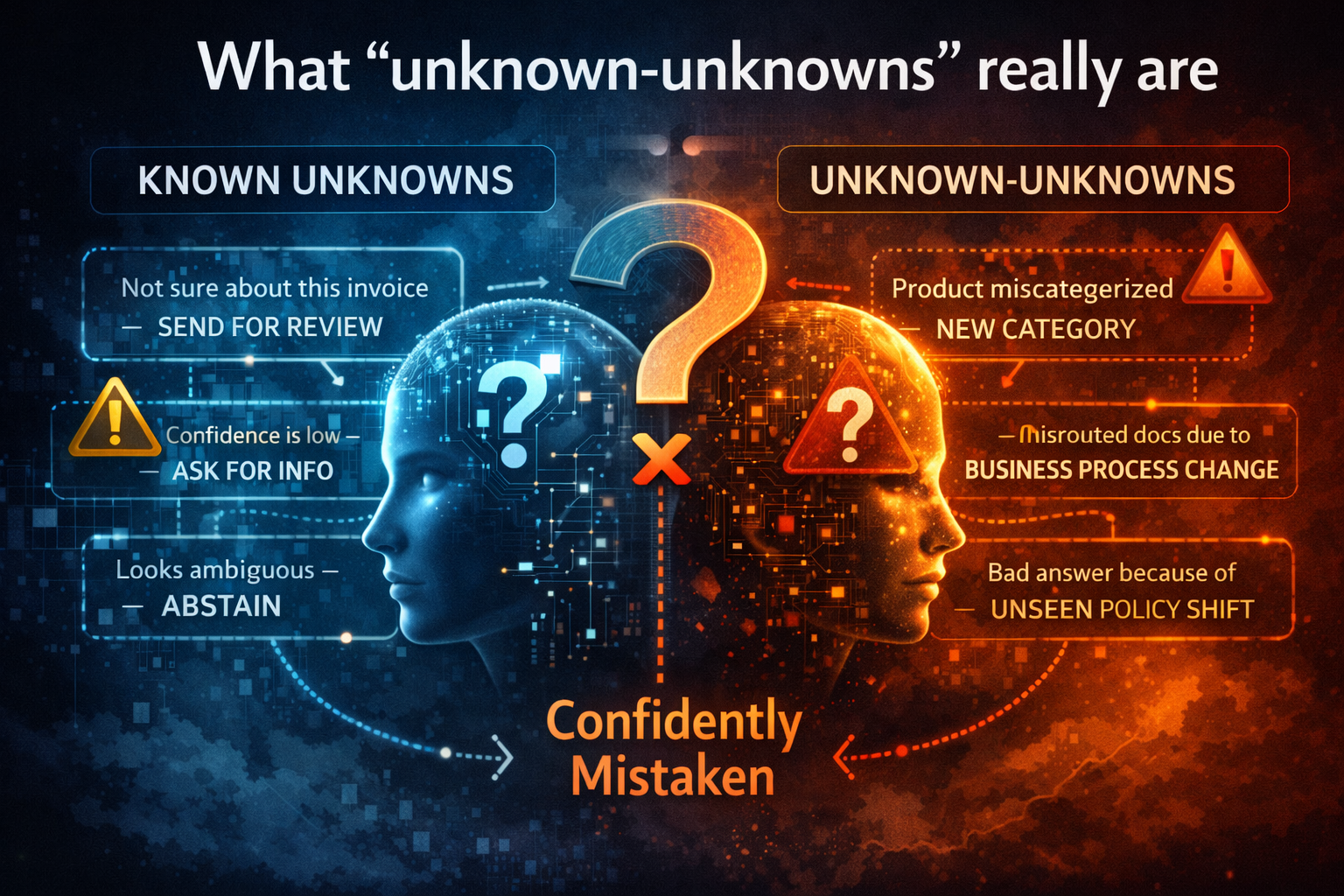 What “unknown-unknowns” really are