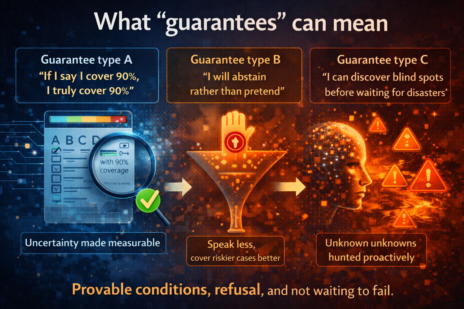 What “guarantees” can mean