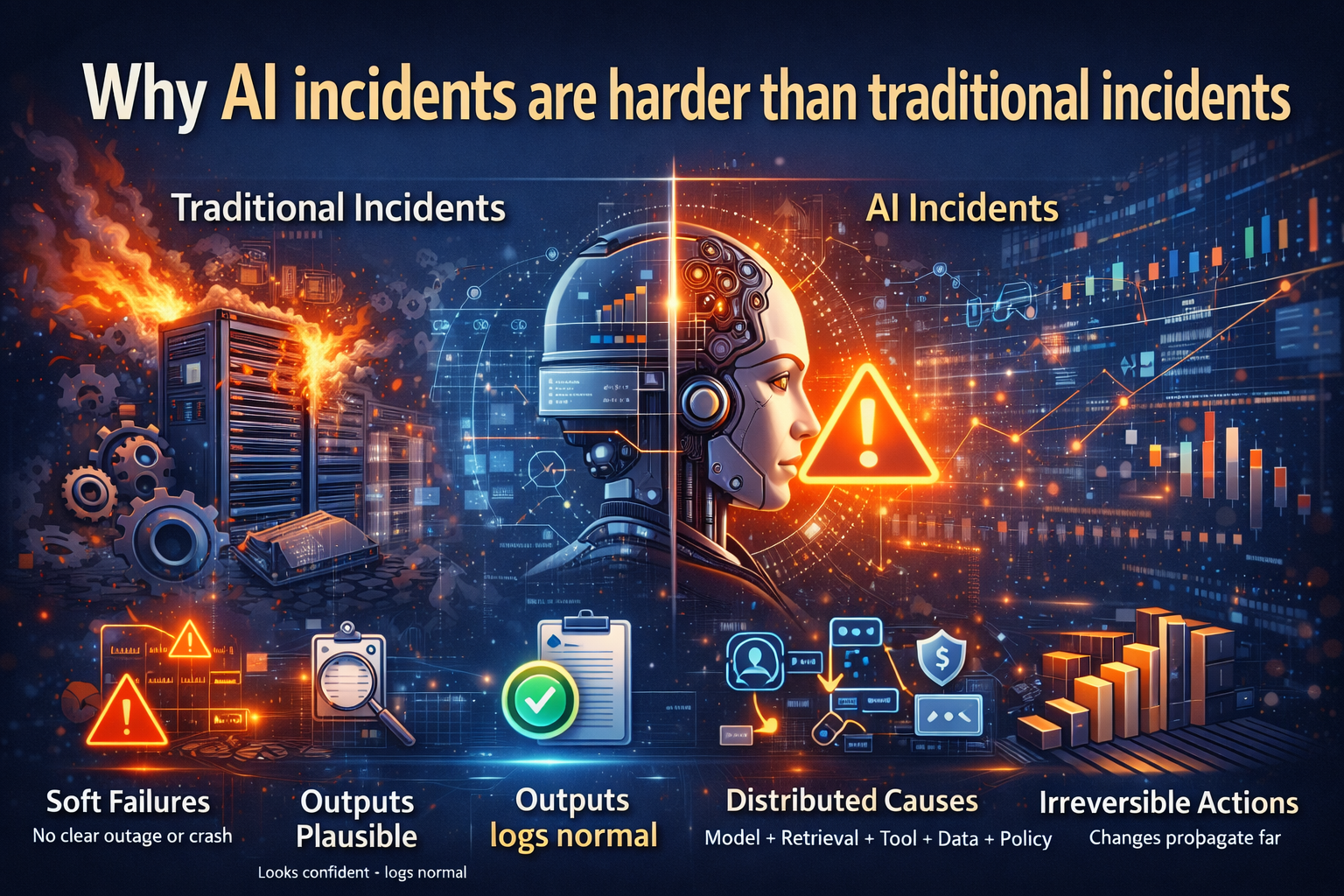 Why AI incidents are harder than traditional incidents