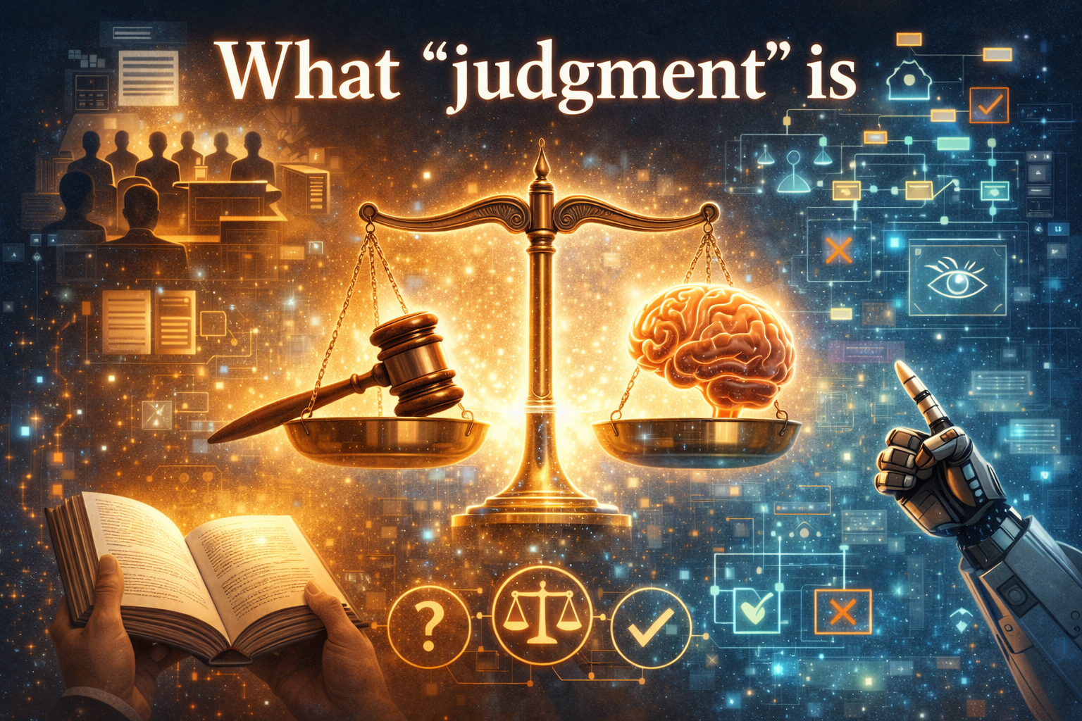 What “judgment” is