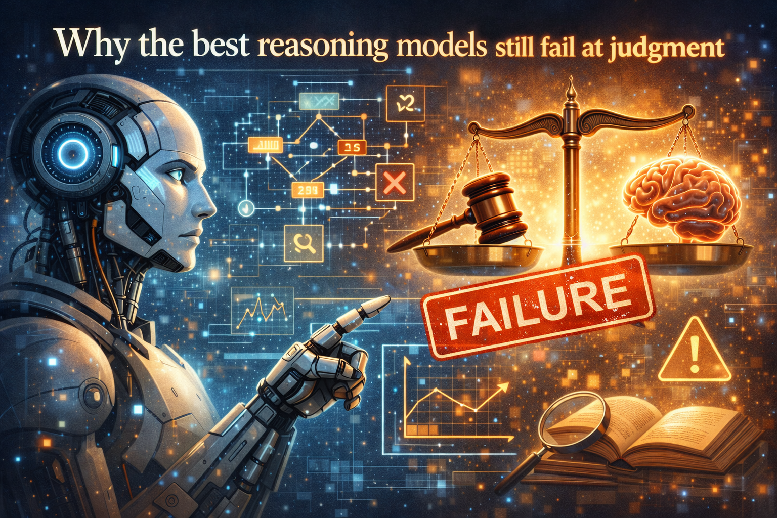 Why the best reasoning models still fail at judgment