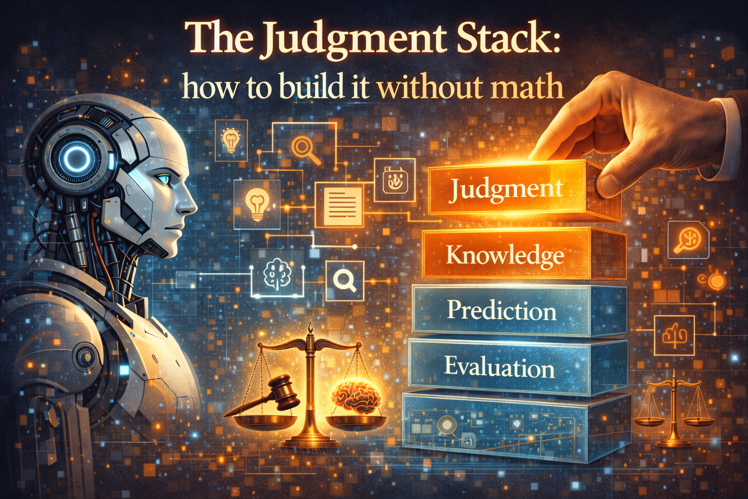 The Judgment Stack: how to build it without math