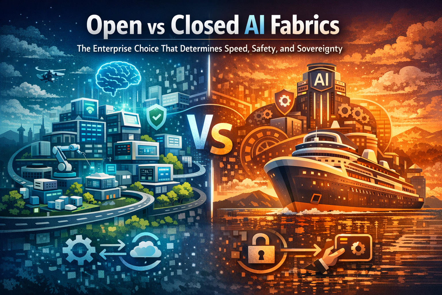 Open vs Closed AI Fabrics
