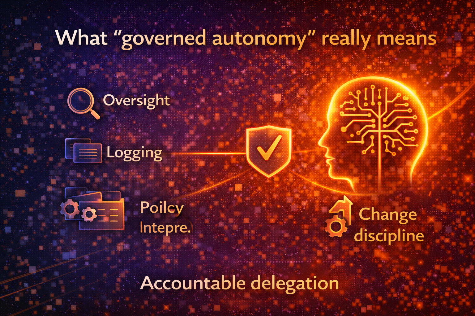 What “governed autonomy” really means