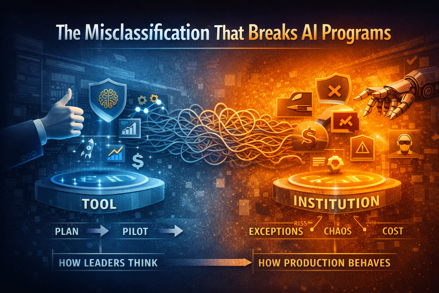 The Misclassification That Breaks AI Programs