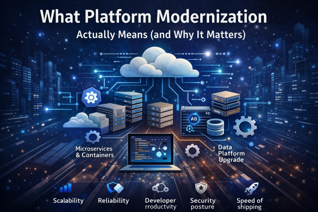 Enterprise AI vs Platform Modernization: Why Modernizing the Stack Isn ...