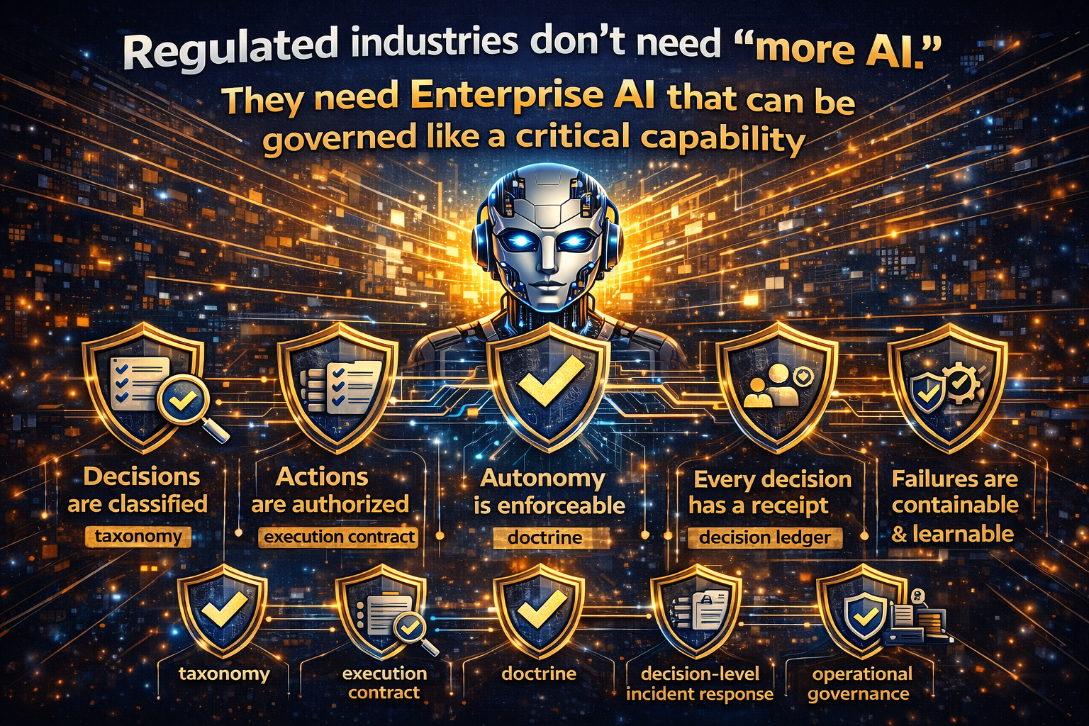 Enterprise AI that can be governed like a critical capability.