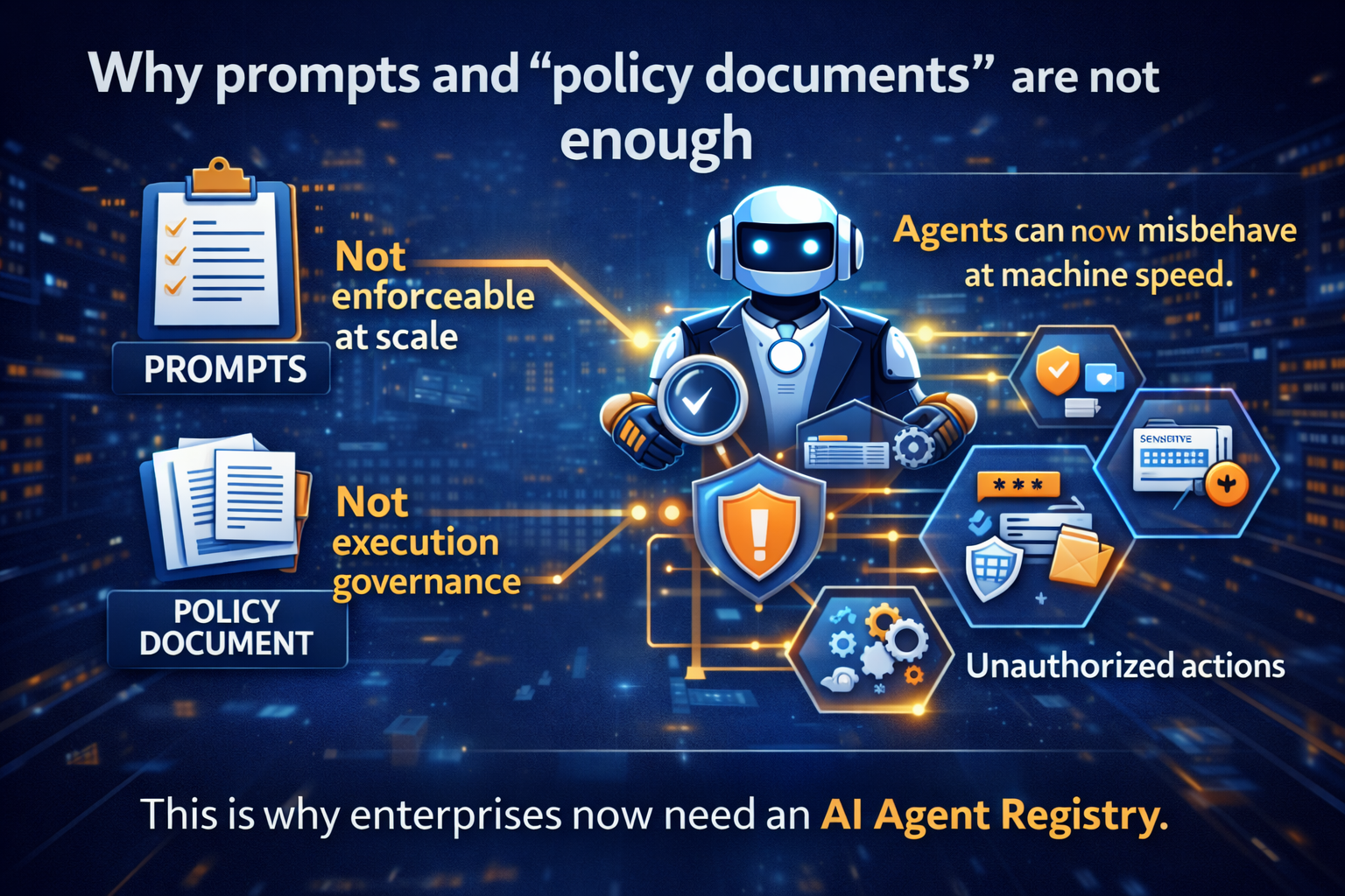 Why prompts and “policy documents” are not enough