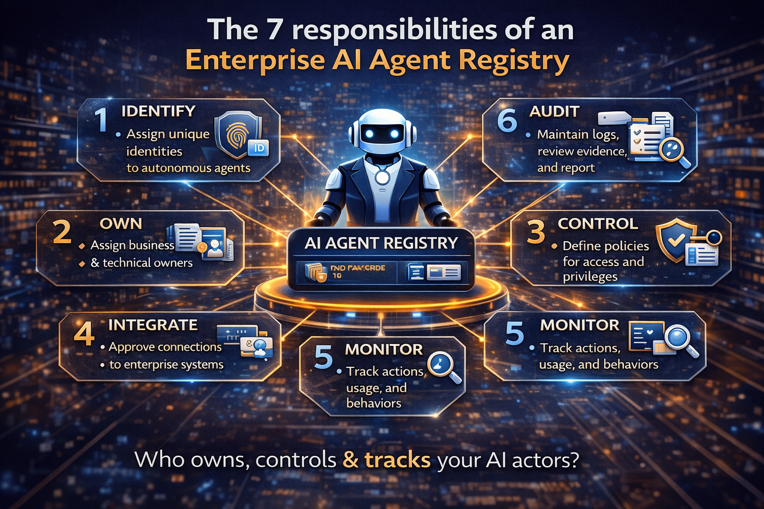 The 7 responsibilities of an Enterprise AI Agent Registry